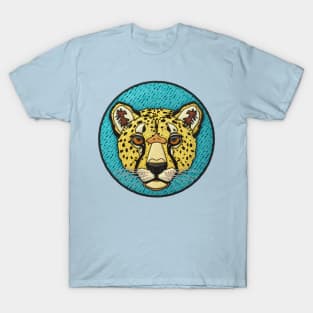 Lucky Cheetah Patch T-Shirt